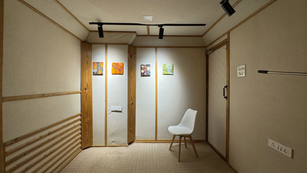 Bhramnaad Studio recording booth